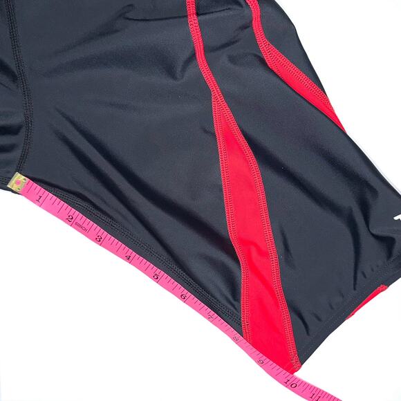 NWT TYR Men’s Alliance Splice Jammer Black Red Swimsuit Size 32 - Picture 13 of 13